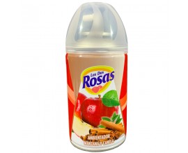 Las Dos Rosas (Compatible with Freshmatic) Air Freshener Refill Apple & Cinnamon - 1 Case - 6 Units